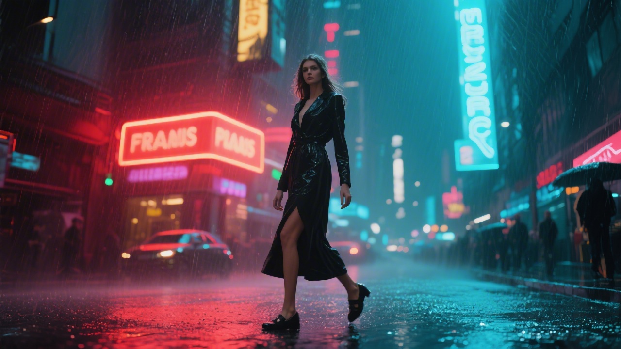 Neon product reveal concept