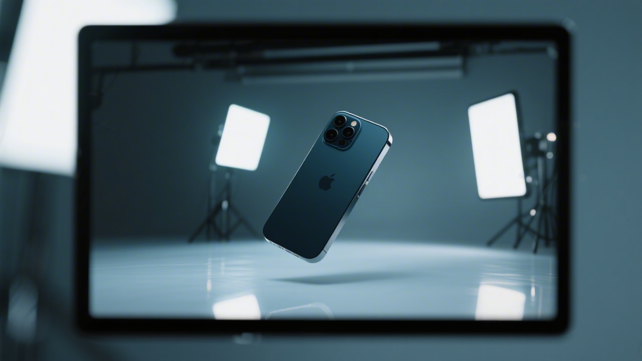 Device launch spotlight concept